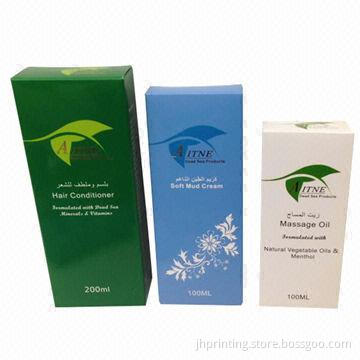 Card Box for Cosmetic Packaging, OEM Sample Ready in 3 Days